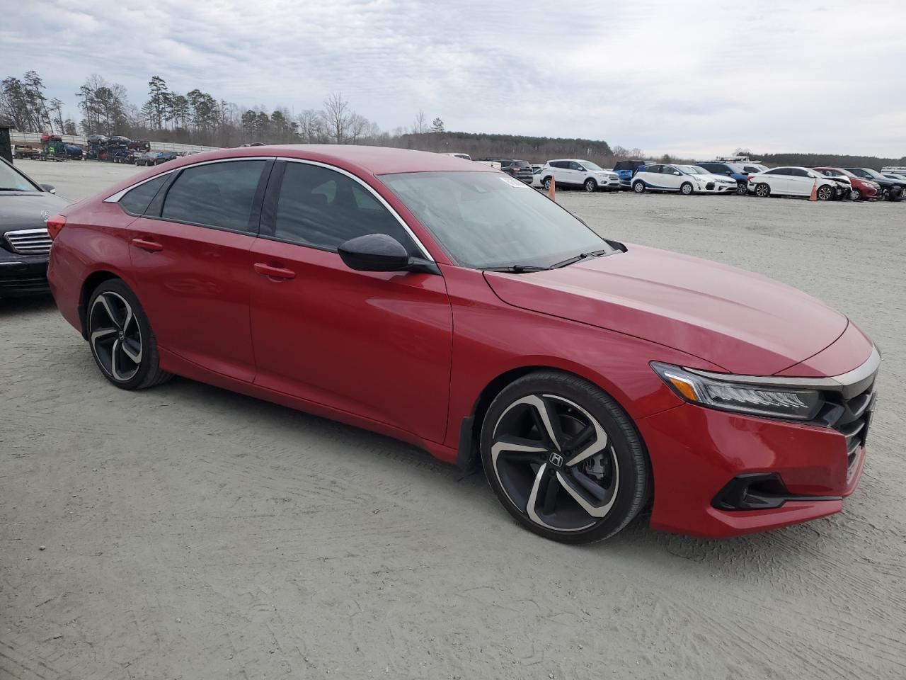 2022 HONDA ACCORD SPORT VIN:1HGCV1F39NA058245