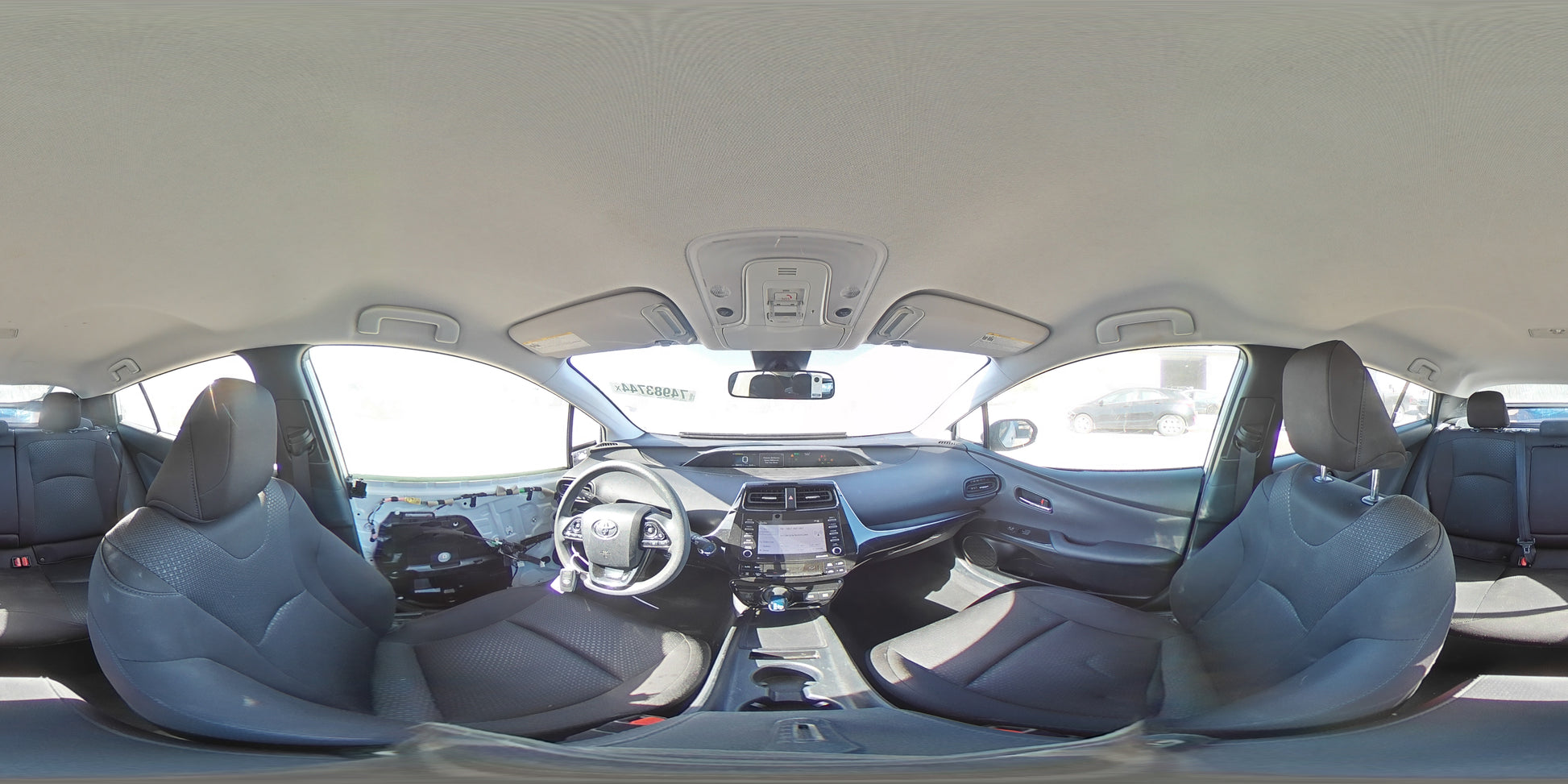 2022 TOYOTA PRIUS NIGHT SHADE VIN:JTDKAMFU2N3161172