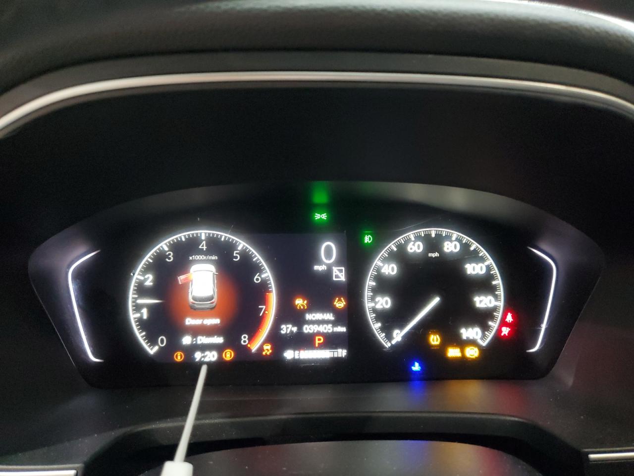 2023 HONDA PILOT TOURING VIN:5FNYG1H72PB002821