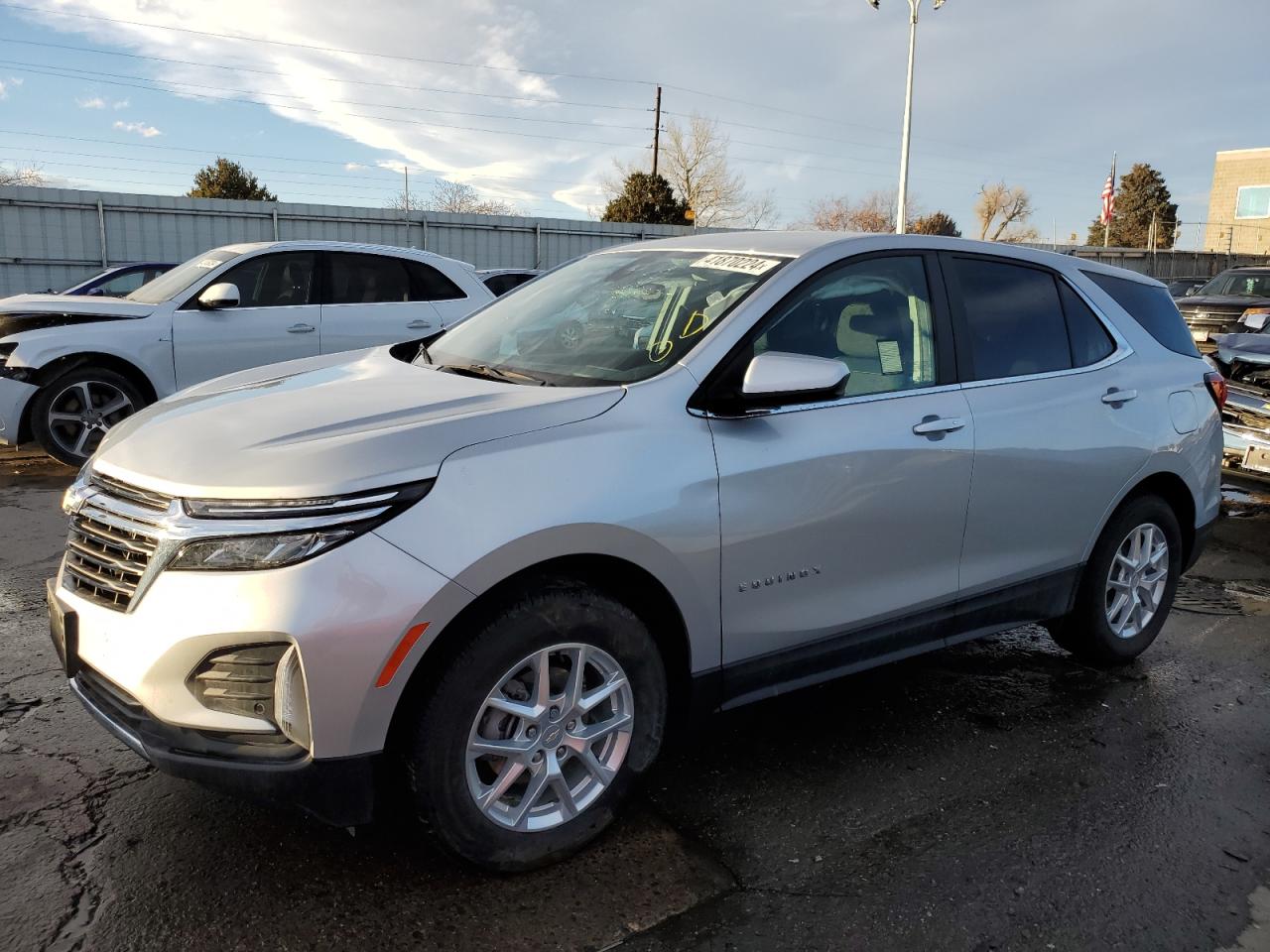 2022 CHEVROLET EQUINOX LT VIN:3GNAXUEV9NL180298