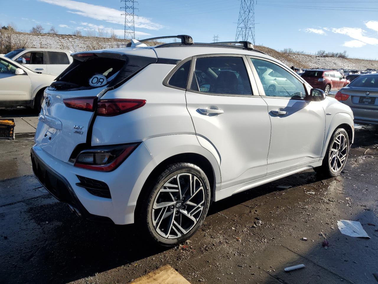 2022 HYUNDAI KONA N LINE VIN:KM8K3CA33NU796555