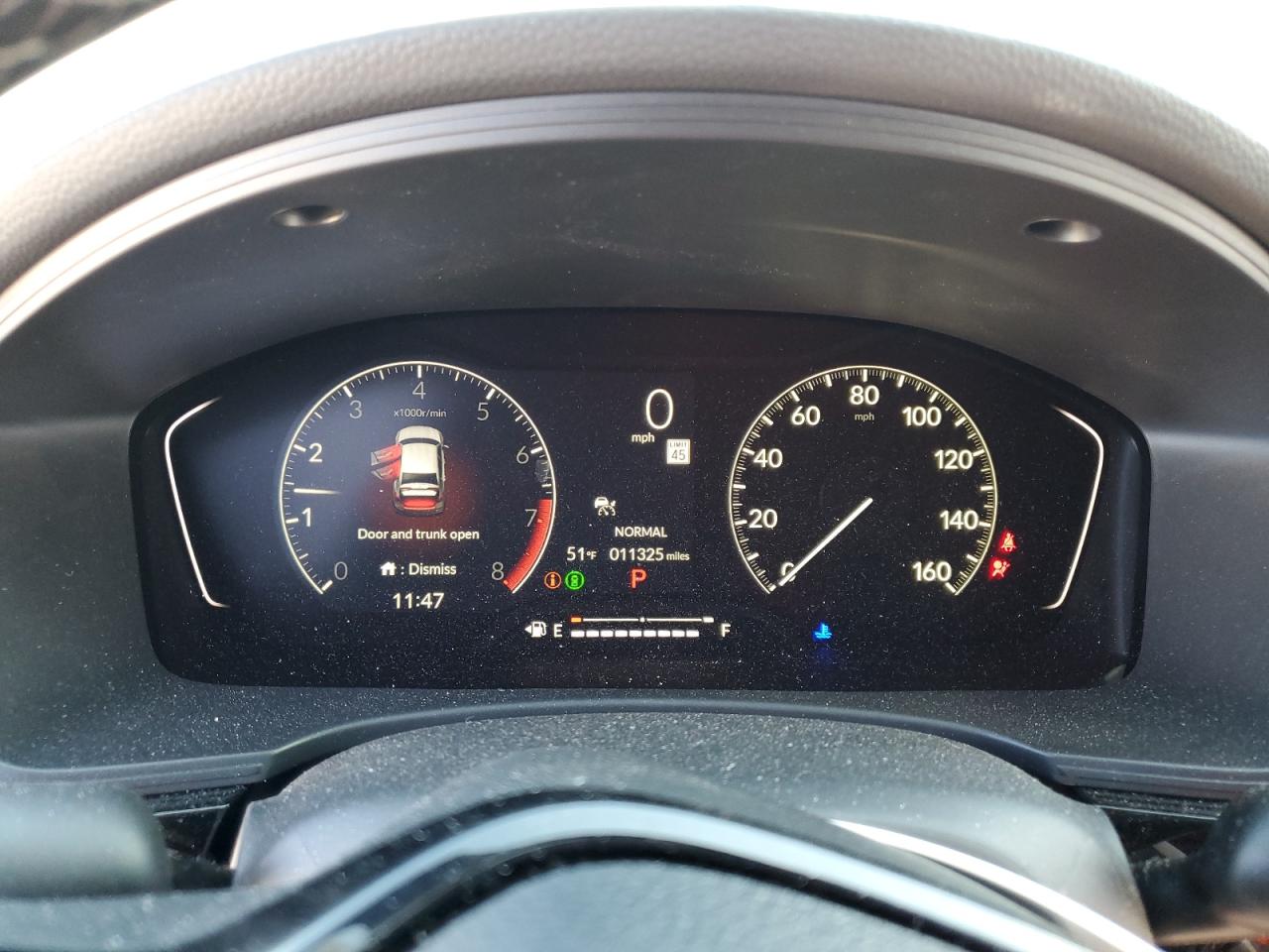 2024 HONDA CIVIC SPORT VIN:2HGFE2F57RH576379