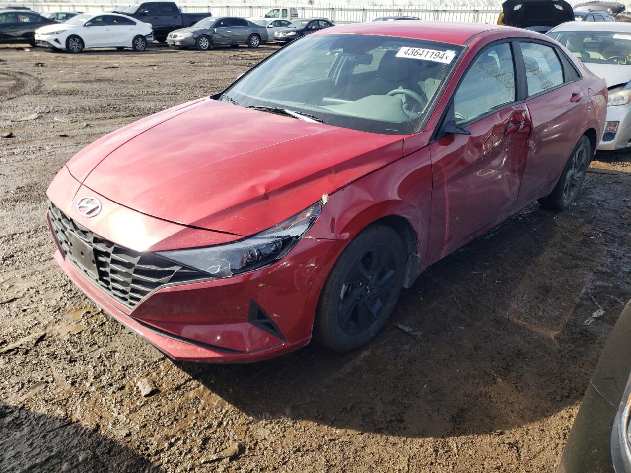 2022 HYUNDAI ELANTRA SEL VIN:KMHLM4AG1NU375816