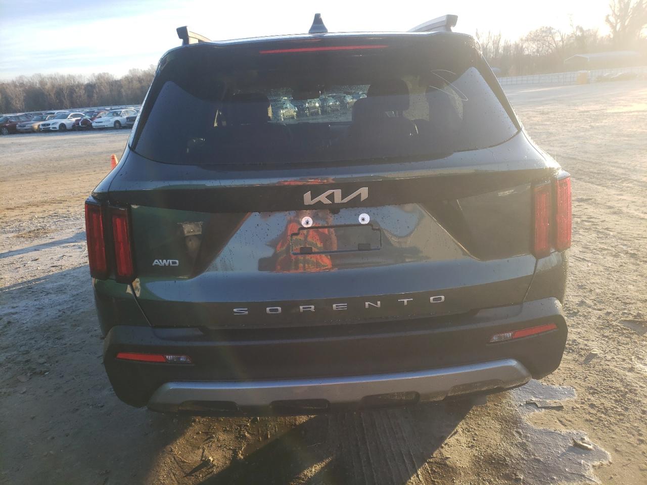 2022 KIA SORENTO SX VIN:5XYRKDLF1NG150158