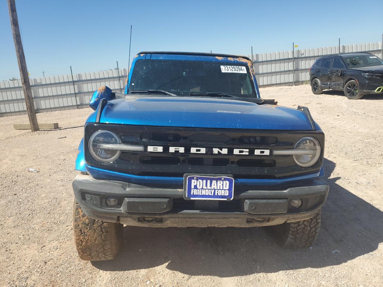 2022 FORD BRONCO BASE VIN:1FMDE5BH2NLB13257