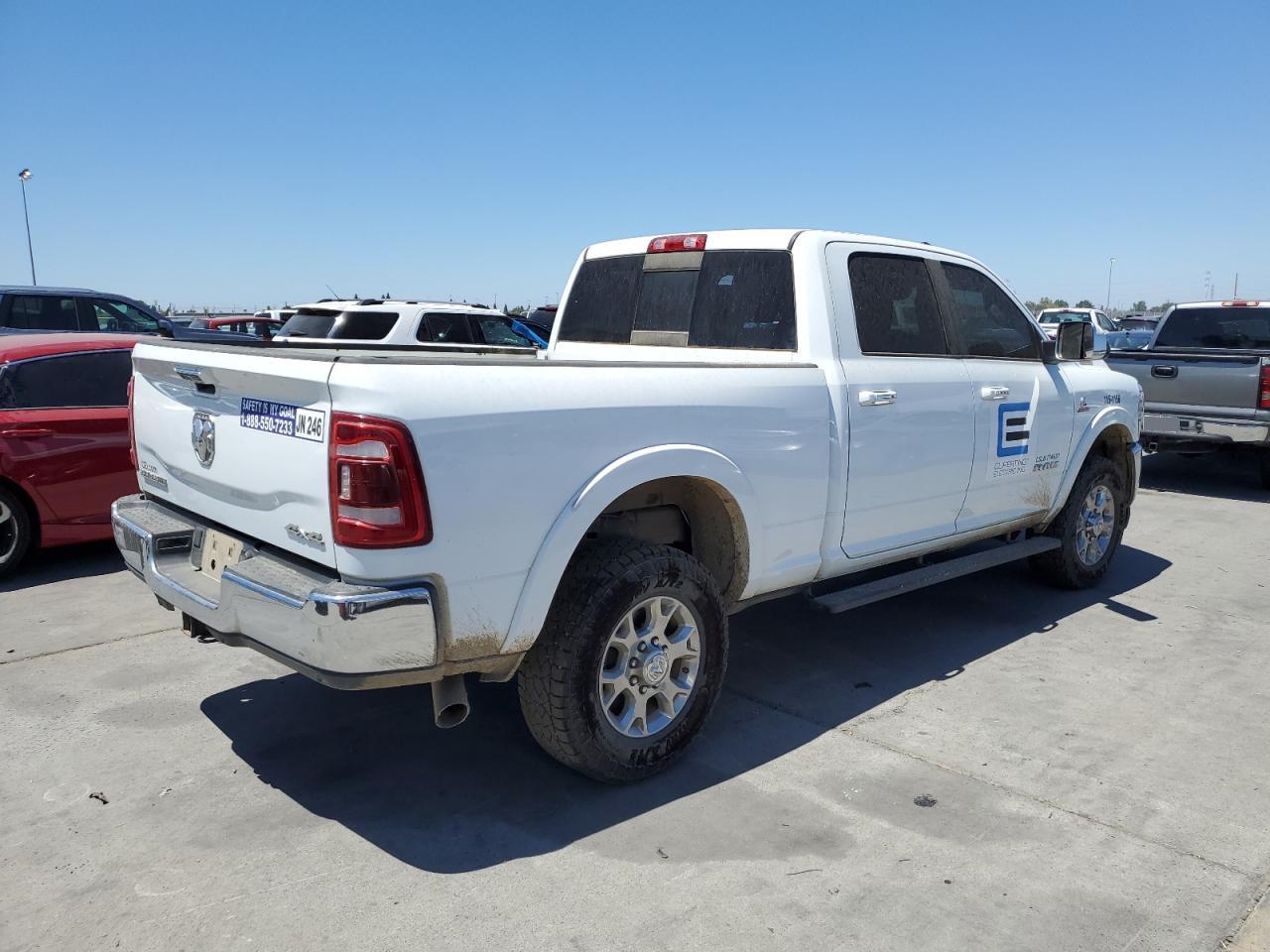 2022 RAM 2500 LARAMIE VIN:3C6UR5FL8NG344644