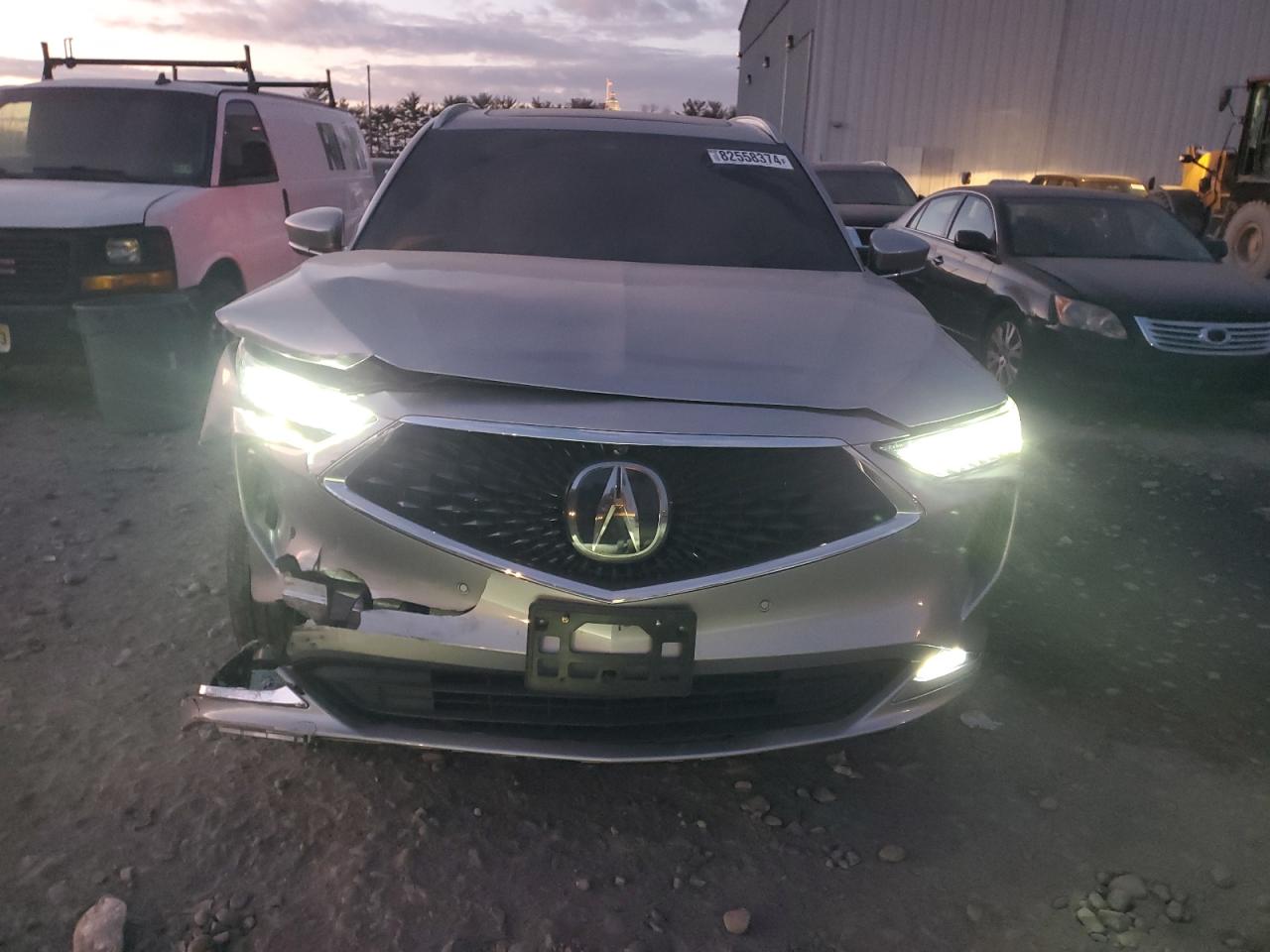 2022 ACURA MDX ADVANCE VIN:5J8YE1H87NL008463
