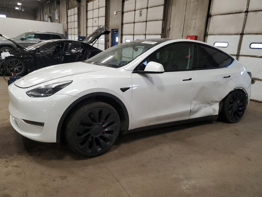 2022 TESLA MODEL Y  VIN:7SAYGDEF3NF524306