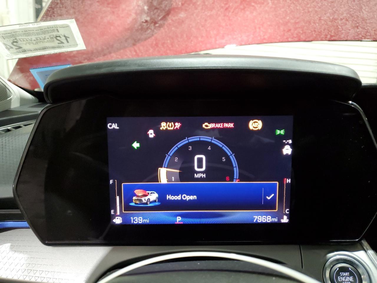 2024 CHEVROLET TRAX 1LT VIN:KL77LHE25RC135661