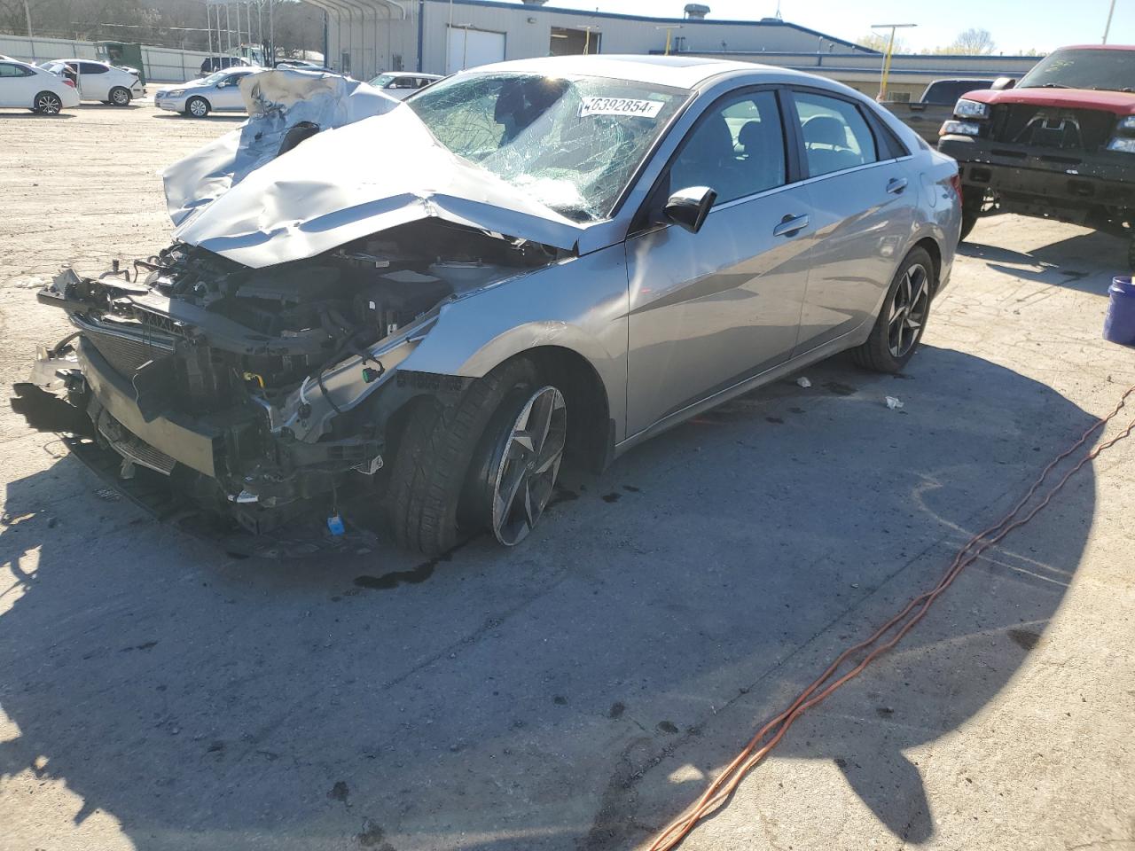 2022 HYUNDAI ELANTRA SEL VIN:5NPLN4AG1NH065094