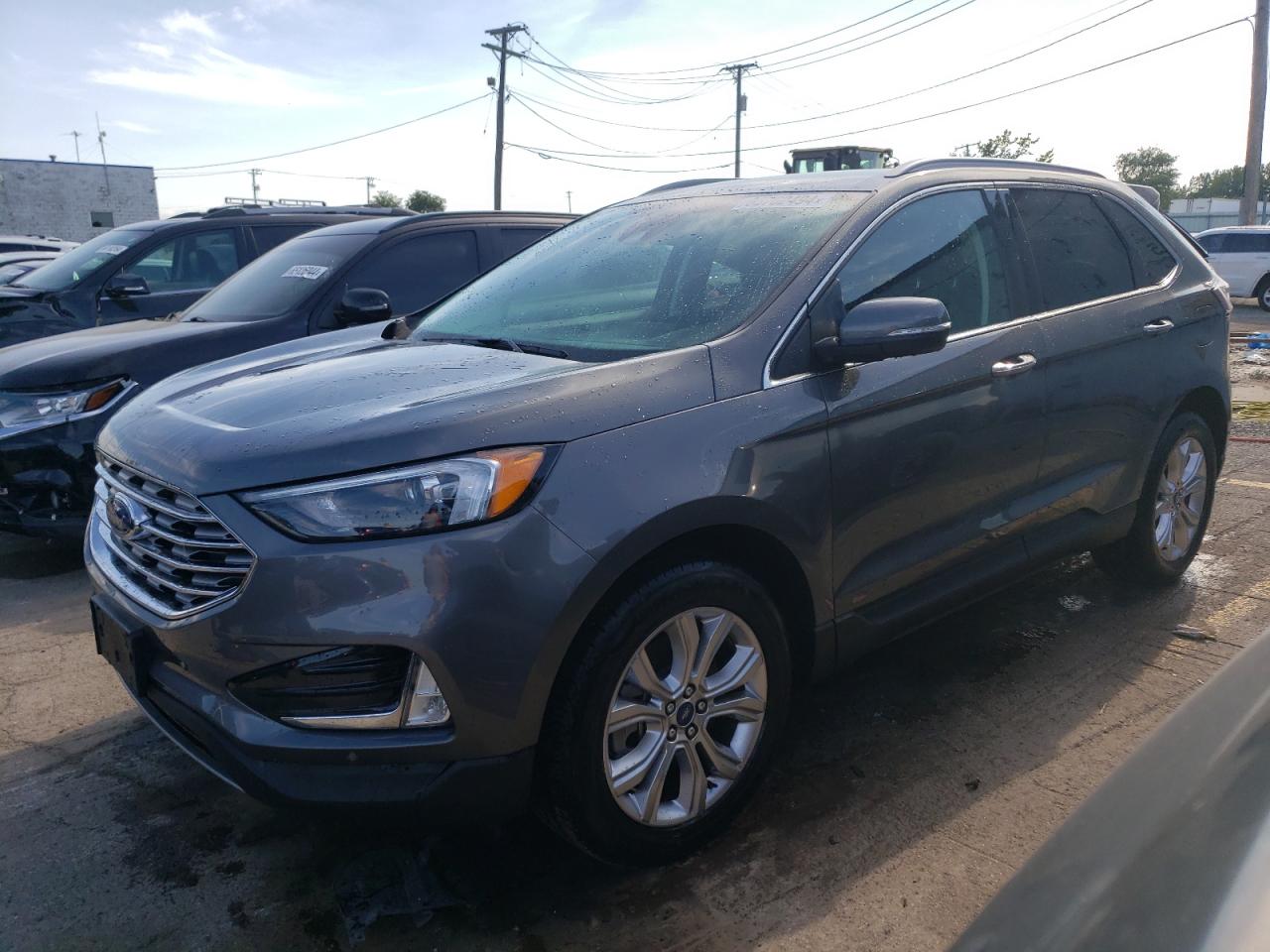 2022 FORD EDGE TITANIUM VIN:2FMPK4K91NBB17728