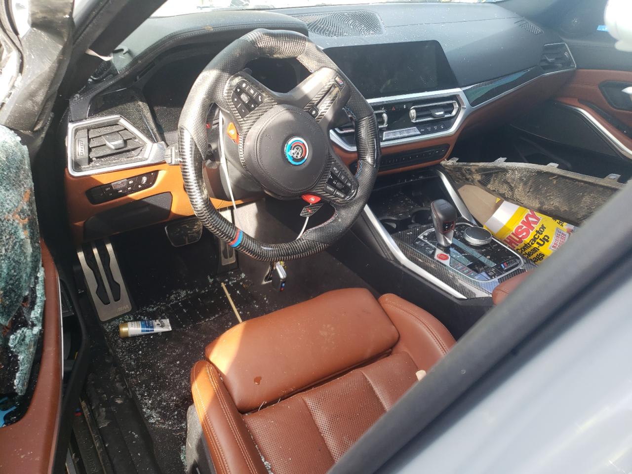 2022 BMW M3 COMPETITION VIN:WBS43AY07NFM10293