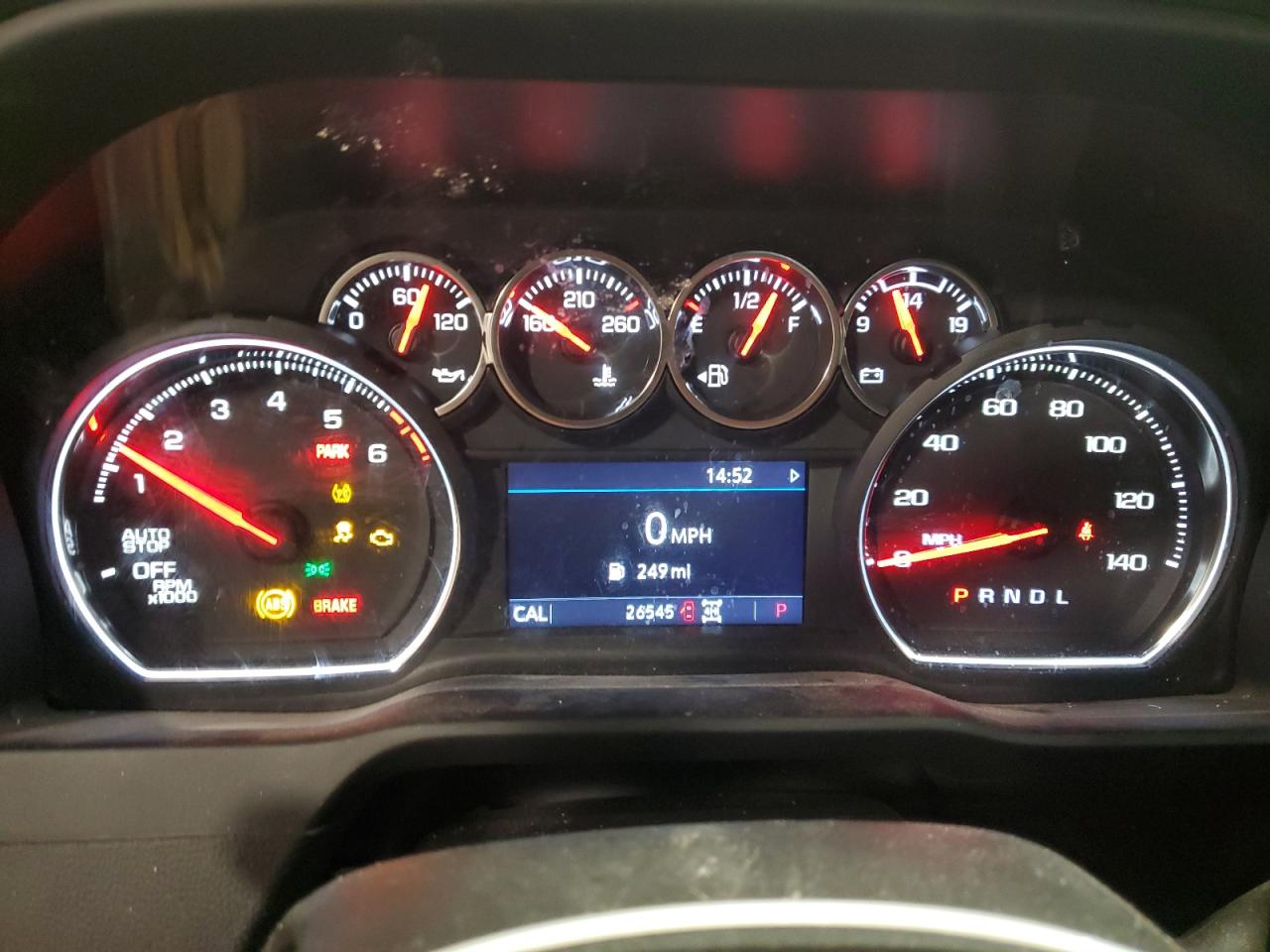 2022 CHEVROLET SILVERADO LTD K1500 LT-L VIN:1GCPYJEK5NZ185544