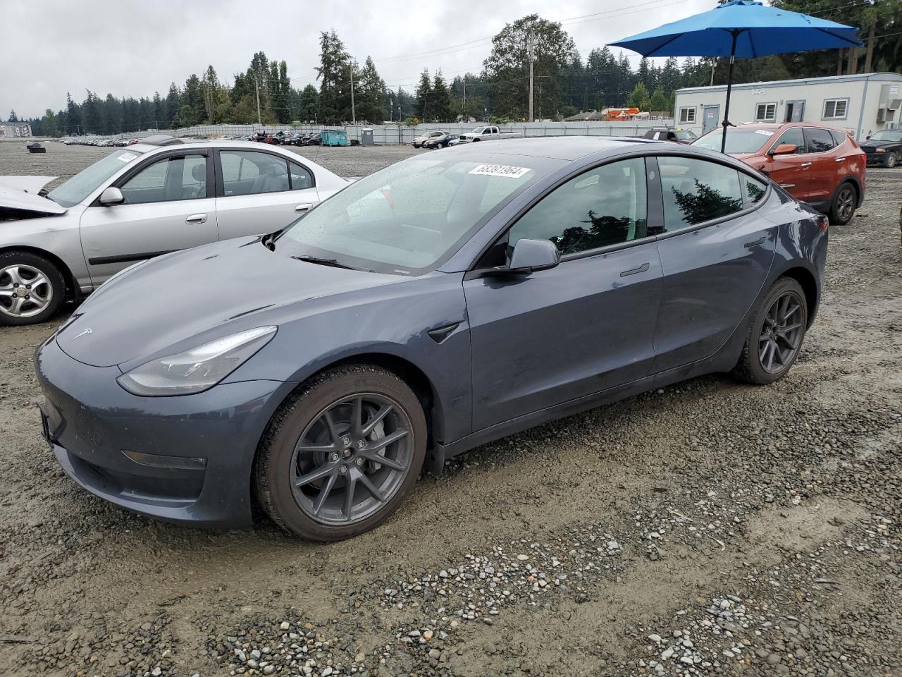 2023 TESLA MODEL 3  VIN:5YJ3E1EB8PF391666