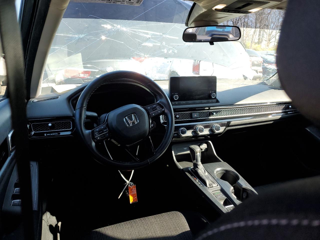 2022 HONDA CIVIC EX VIN:JHMFE1F72NX007969