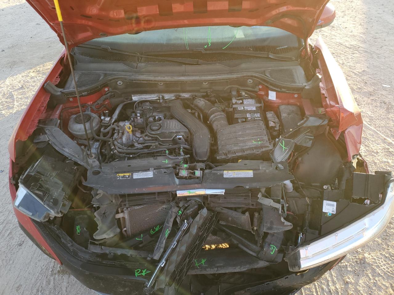 2023 VOLKSWAGEN TAOS SE VIN:3VVEX7B27PM303584