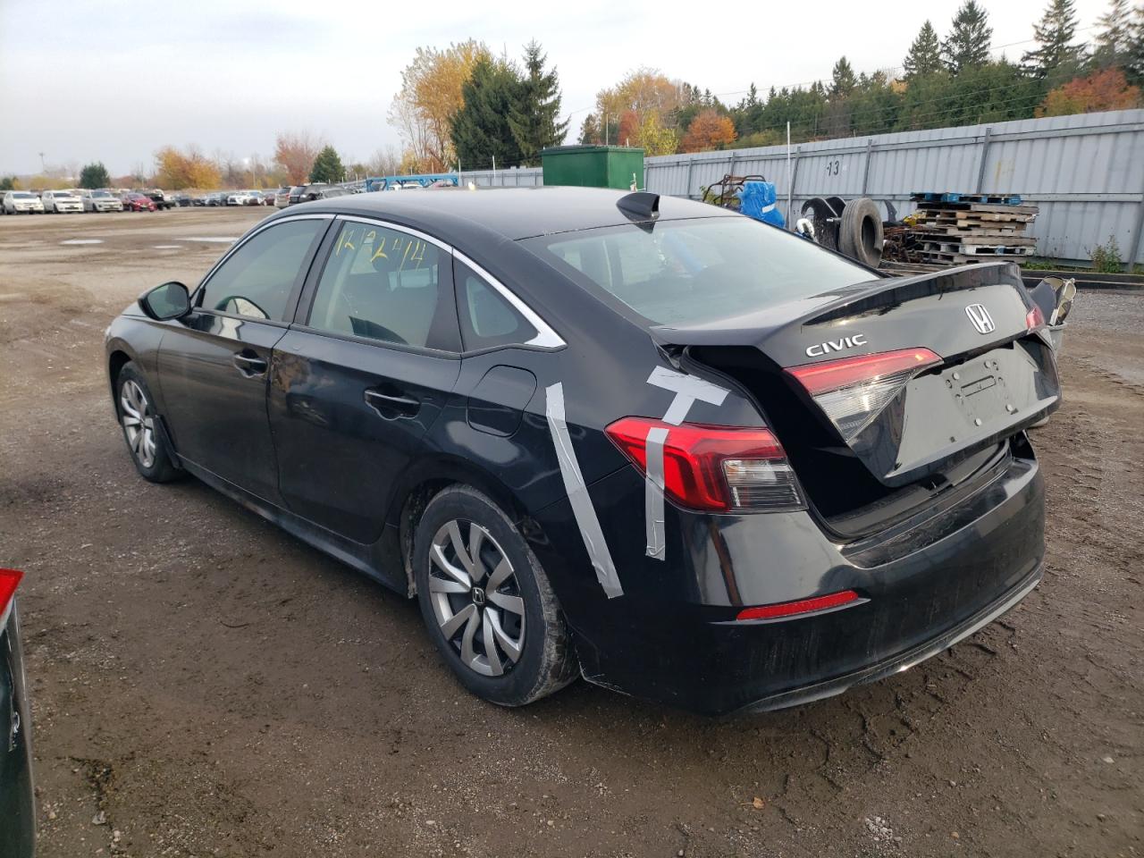 2022 HONDA CIVIC LX VIN:2HGFE2F23NH116927