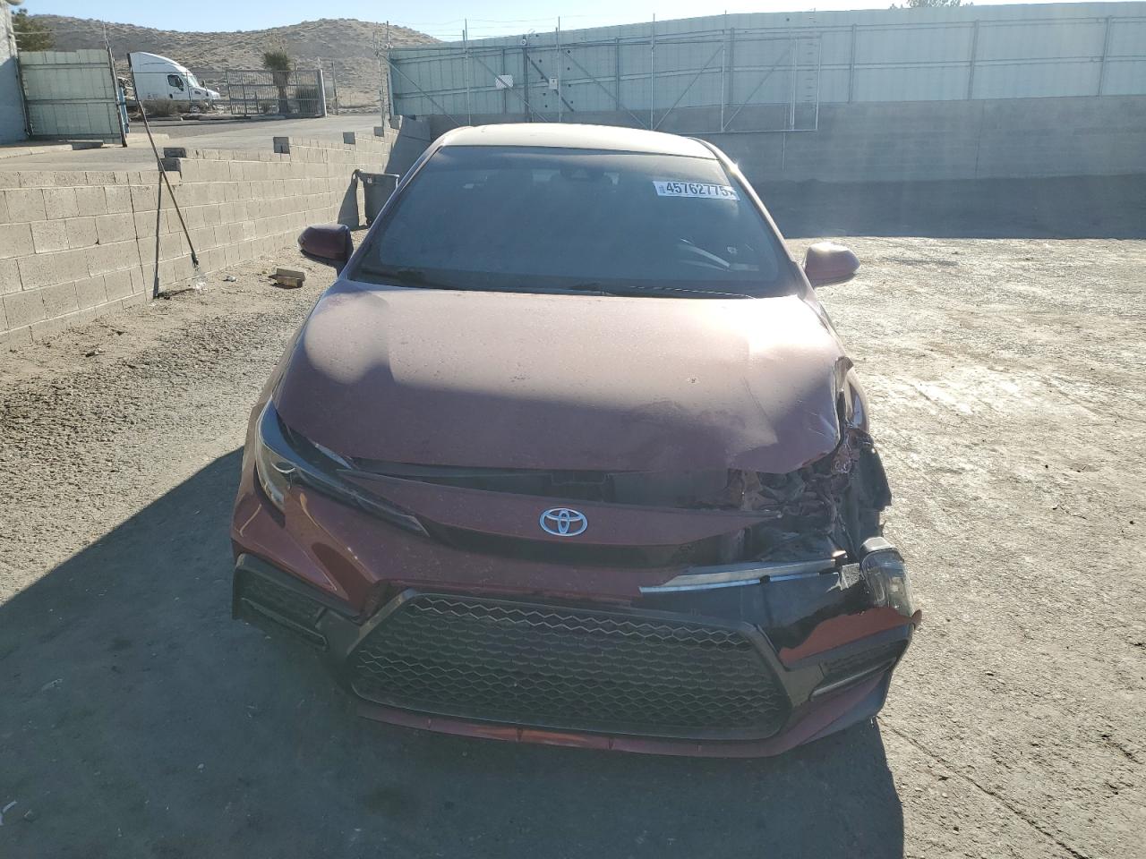 2022 TOYOTA COROLLA SE VIN:5YFP4MCE5NP107351