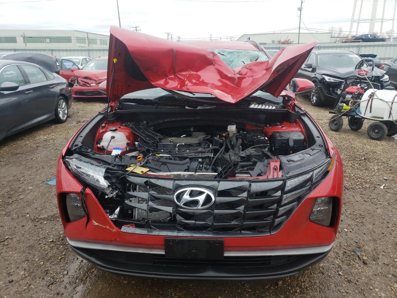 2023 HYUNDAI TUCSON SEL VIN:5NMJB3AE8PH172300