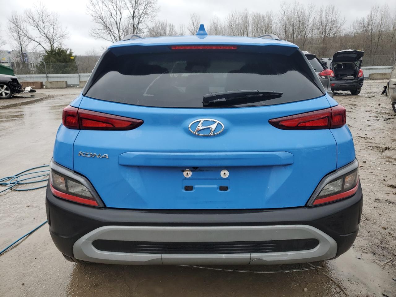 2022 HYUNDAI KONA SEL VIN:KM8K62AB0NU761786