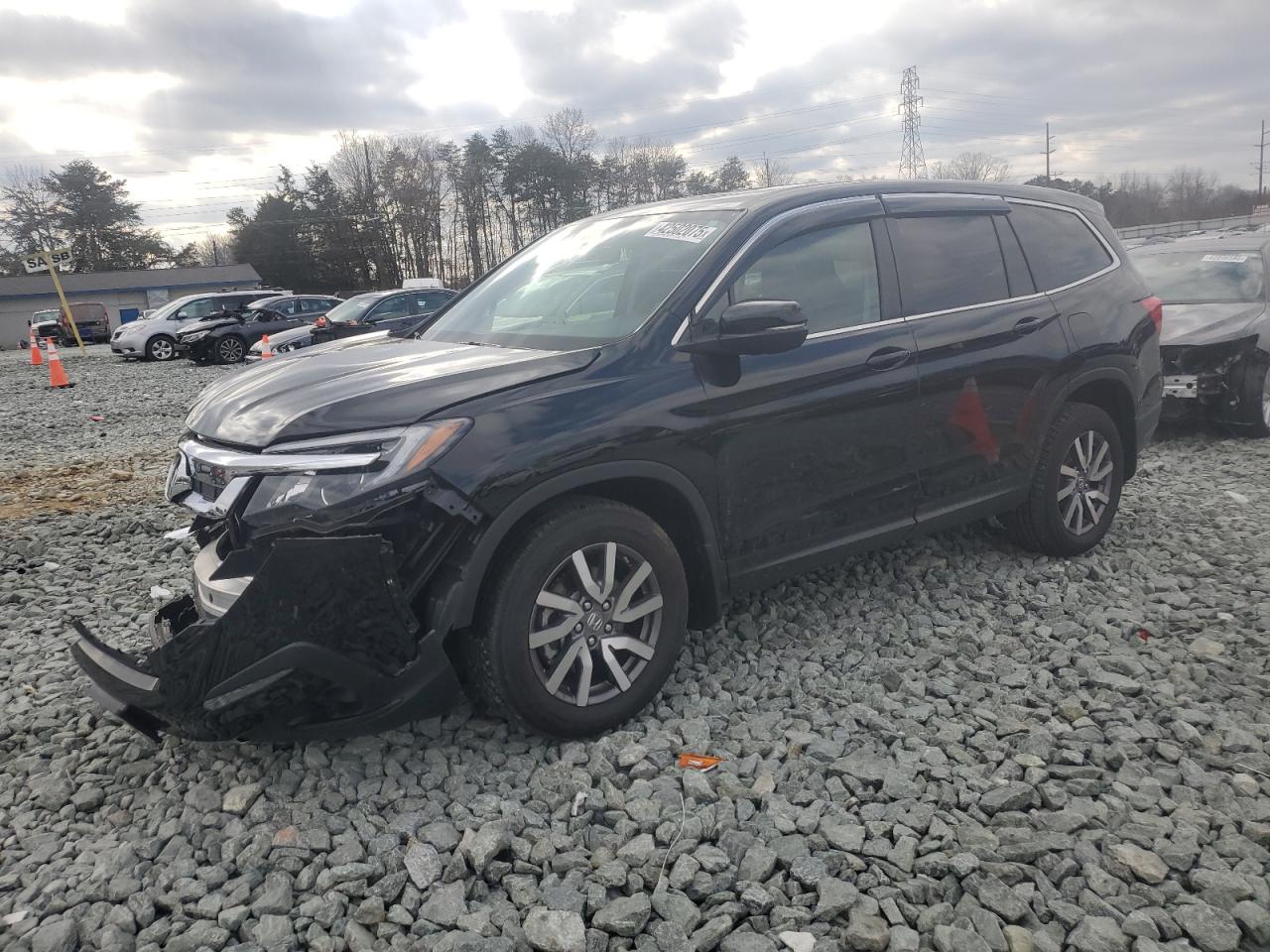 2022 HONDA PILOT EXL VIN:5FNYF6H58NB017092