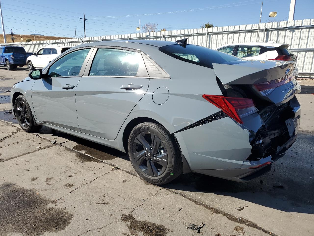 2023 HYUNDAI ELANTRA BLUE VIN:KMHLM4AJ3PU044718