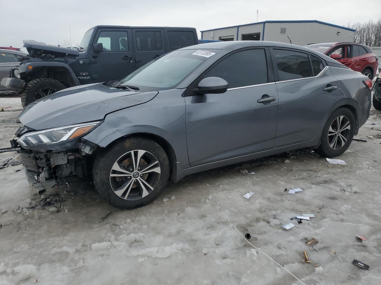 2022 NISSAN SENTRA SV VIN:3N1AB8CV2NY211057