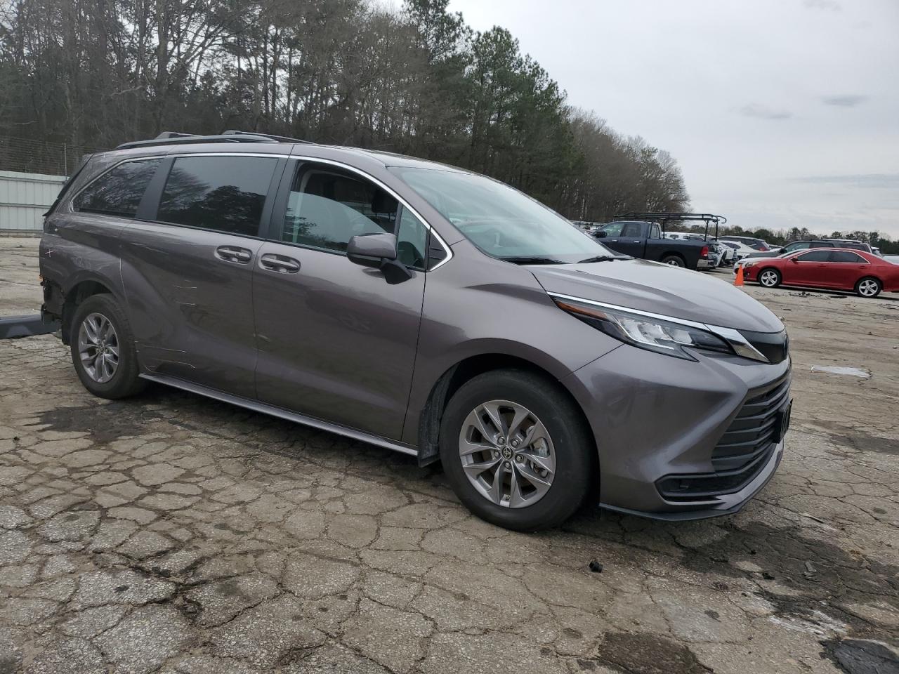 2022 TOYOTA SIENNA LE VIN:5TDKRKEC7NS092001