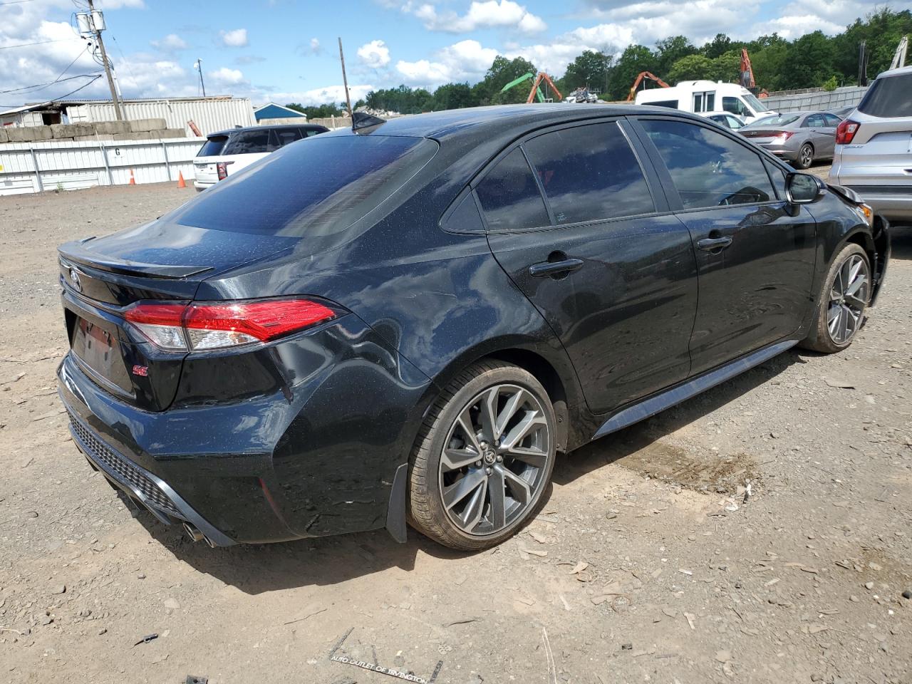 2022 TOYOTA COROLLA SE VIN:5YFP4MCE0NP106432