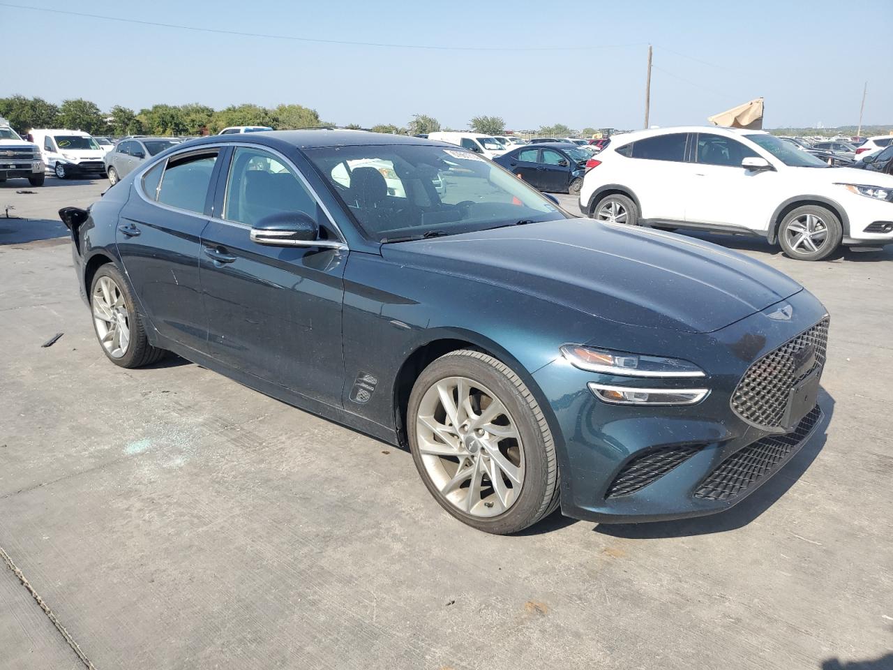 2022 GENESIS G70 BASE VIN:KMTG34TA1NU094232