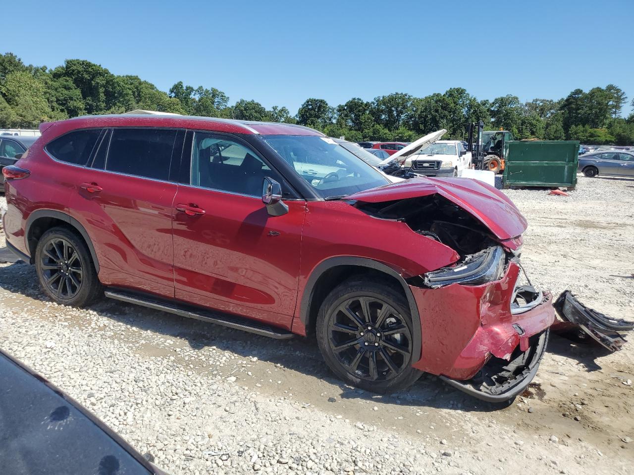 2022 TOYOTA HIGHLANDER XLE VIN:5TDGZRAH3NS544364