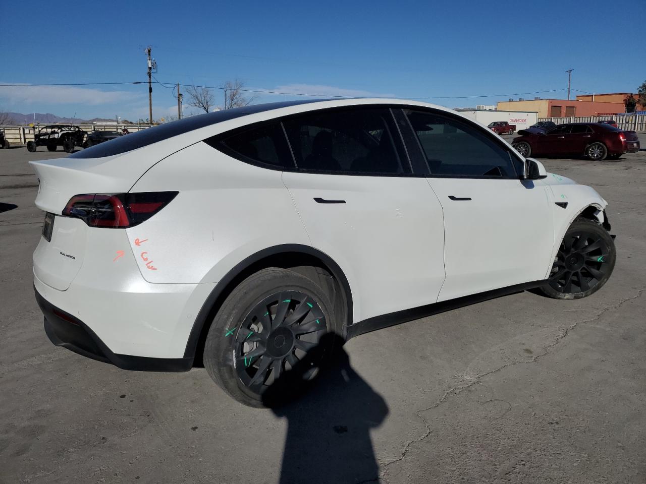 2022 TESLA MODEL Y  VIN:7SAYGDEE0NF480773