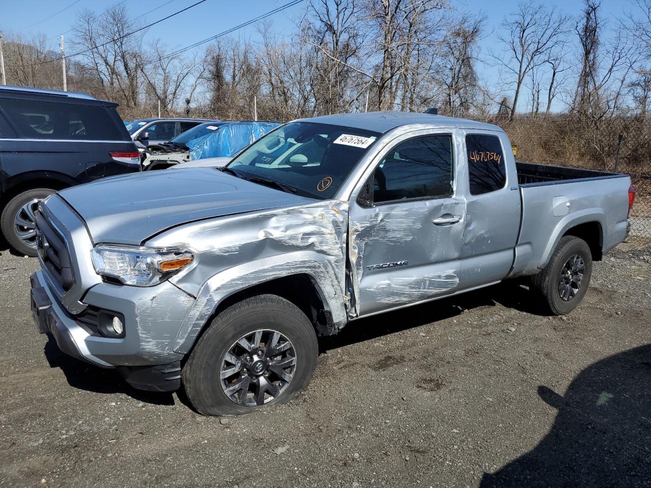 2022 TOYOTA TACOMA ACCESS CAB VIN:3TYSX5EN7NT016341