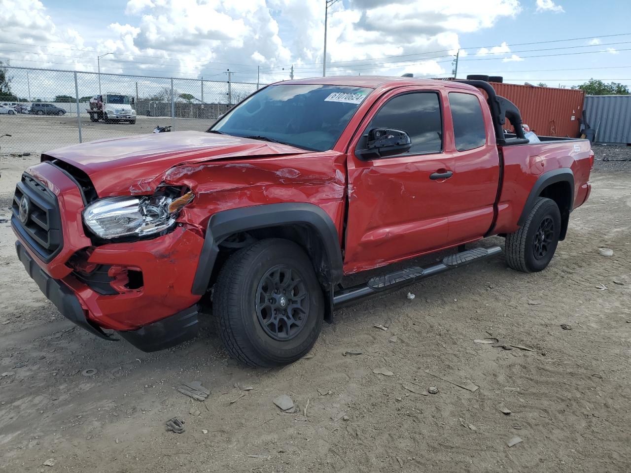 2022 TOYOTA TACOMA ACCESS CAB VIN:3TYRZ5CN0NT016872