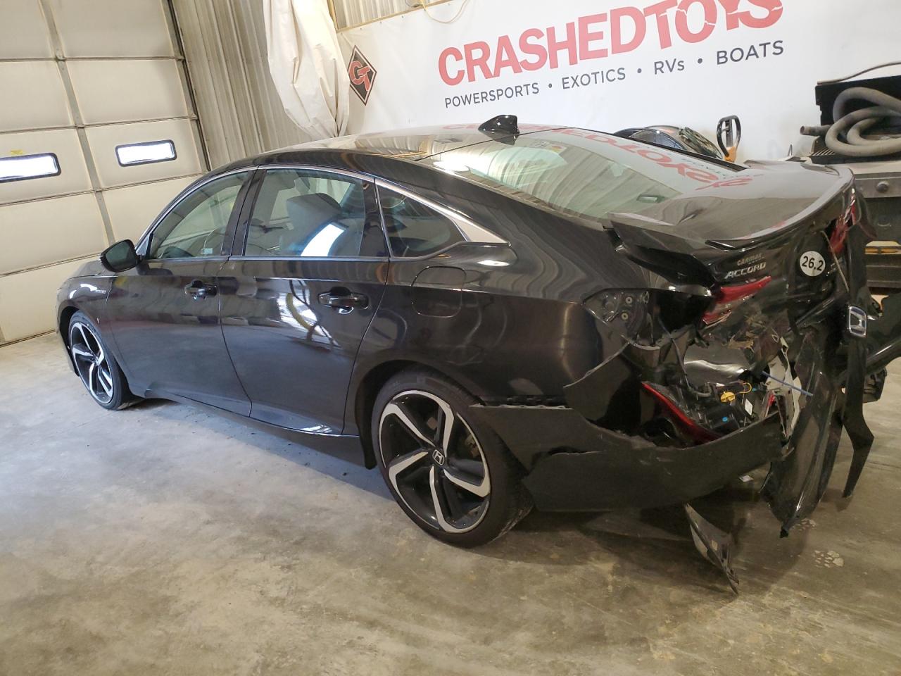 2022 HONDA ACCORD HYBRID SPORT VIN:1HGCV3F24NA011935