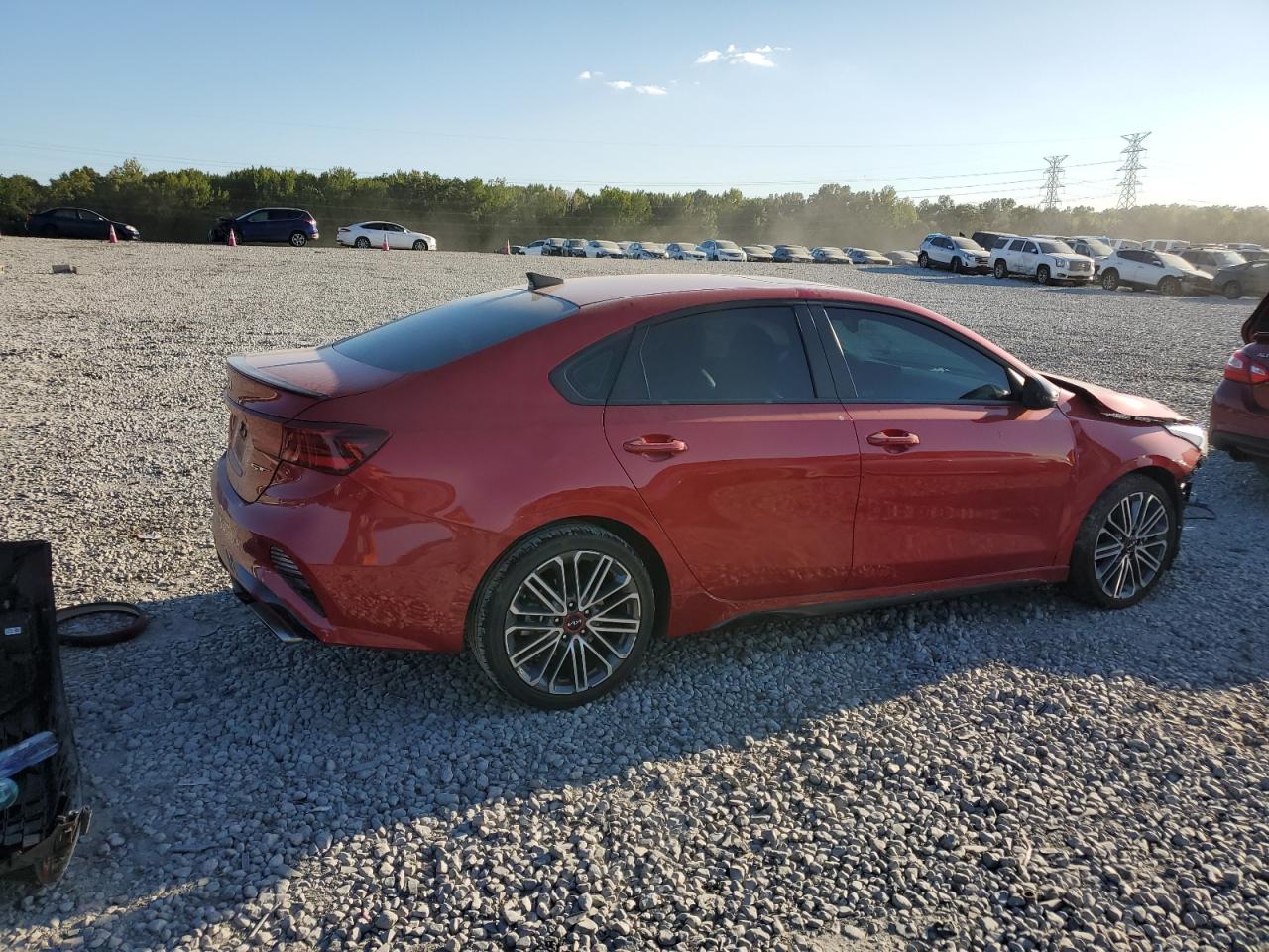 2022 KIA FORTE GT VIN:3KPF44AC7NE486559