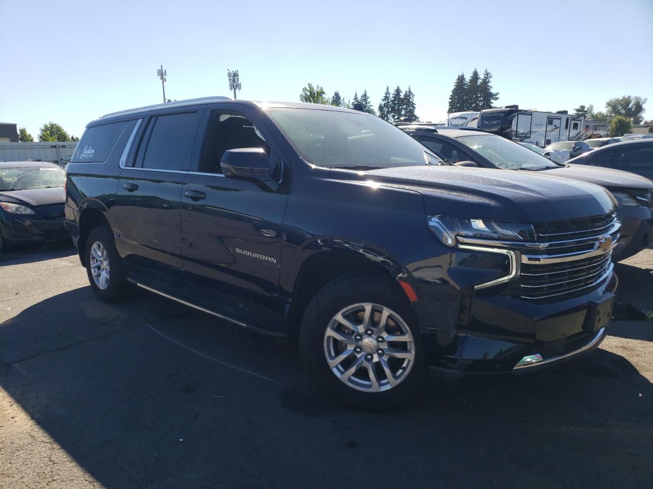 2022 CHEVROLET SUBURBAN K1500 LT VIN:1GNSKCKDXNR326340