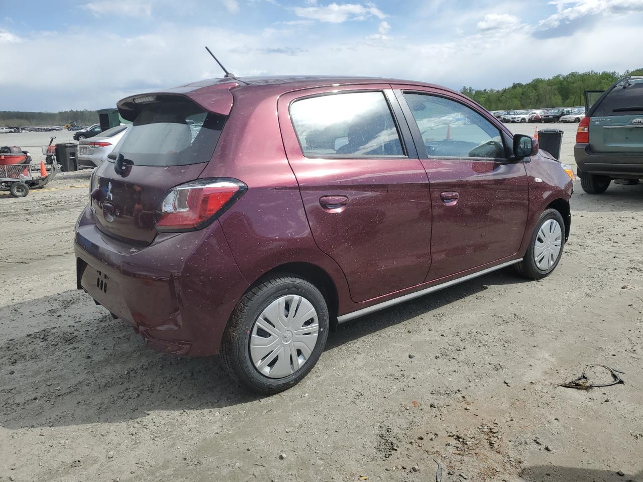 2024 MITSUBISHI MIRAGE ES VIN:ML32AUHJ0RH002309