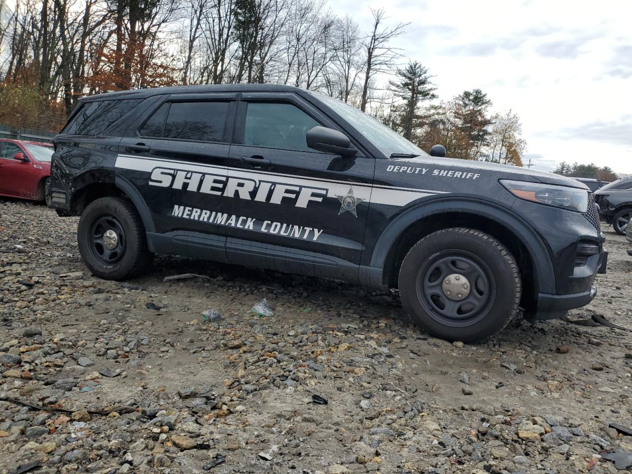 2022 FORD EXPLORER POLICE INTERCEPTOR VIN:1FM5K8AB4NGB76218