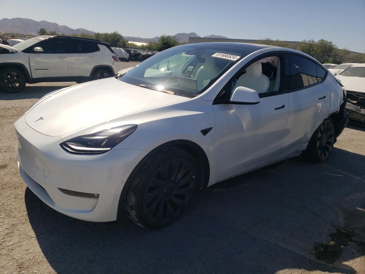 2022 TESLA MODEL Y  VIN:7SAYGDEF2NF395152