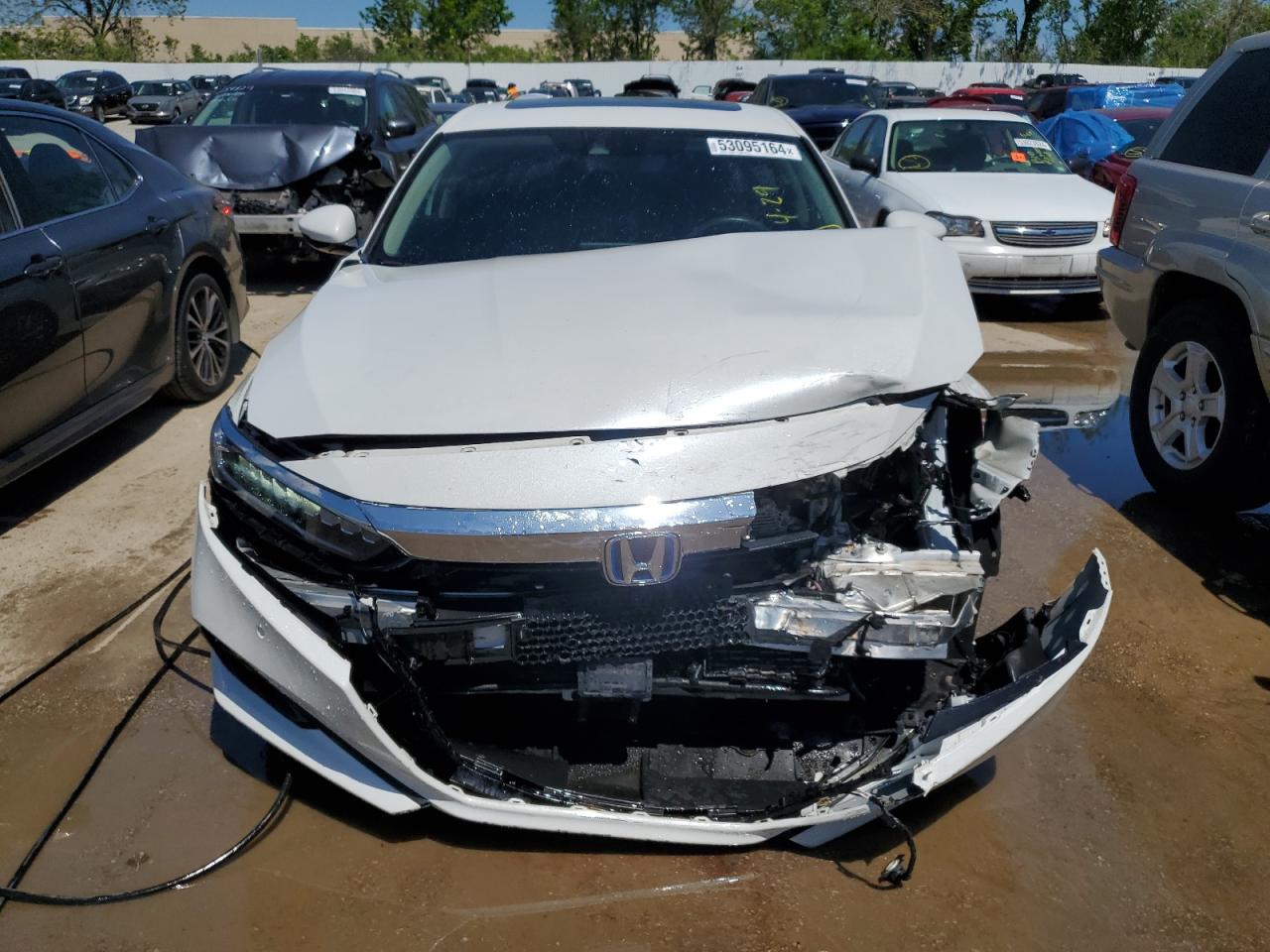 2022 HONDA ACCORD HYBRID EXL VIN:1HGCV3F51NA007495