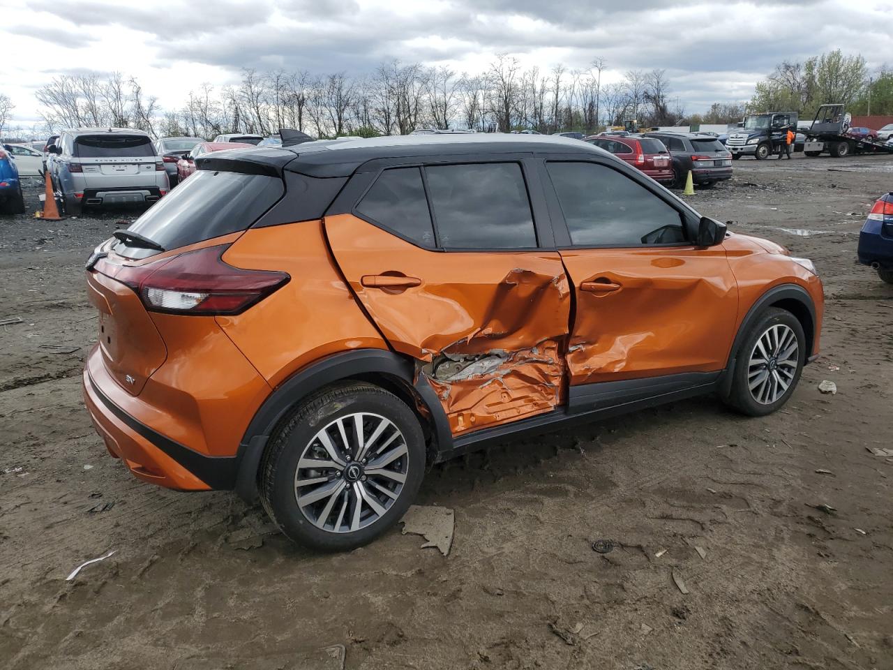 2022 NISSAN KICKS SV VIN:3N1CP5CV3NL512927