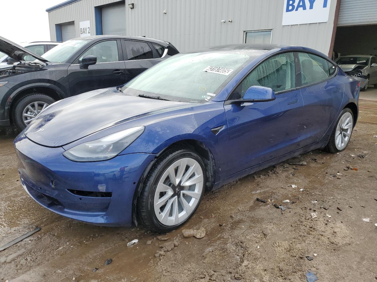 2022 TESLA MODEL 3  VIN:5YJ3E1EA0NF369178