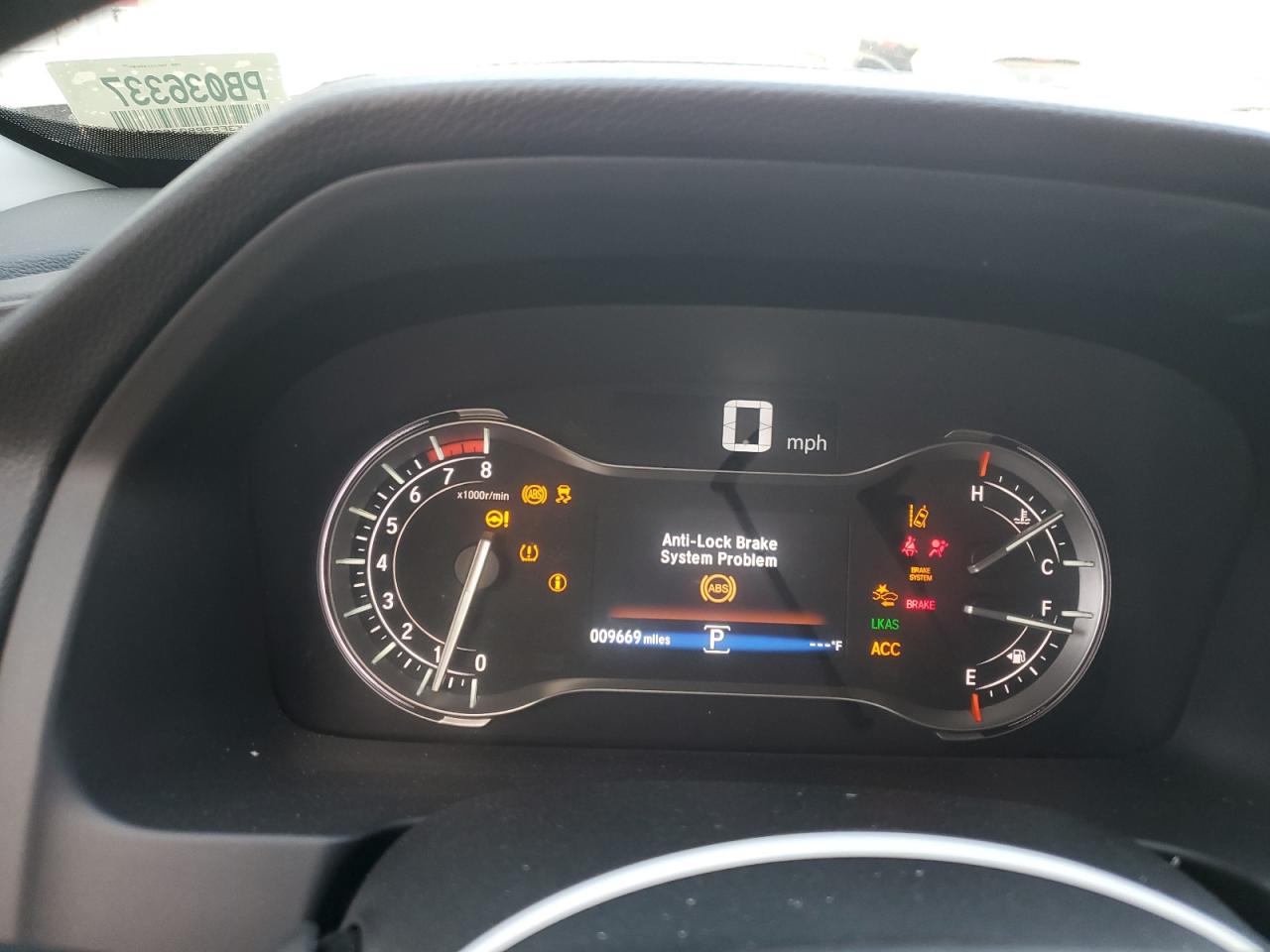 2023 HONDA RIDGELINE RTL VIN:5FPYK3F59PB036337