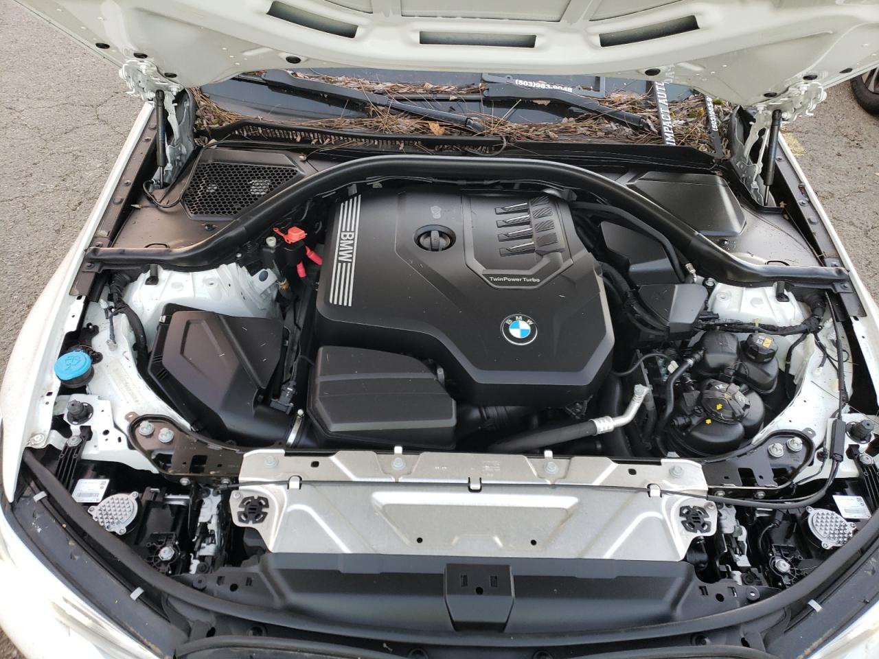 2022 BMW 330XI  VIN:3MW5R7J06N8C49660