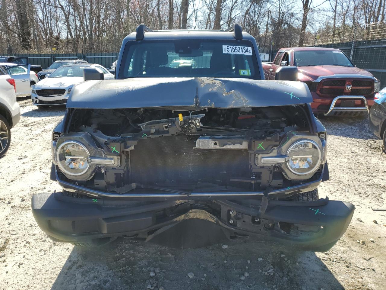 2022 FORD BRONCO BASE VIN:1FMDE5AH2NLB02163
