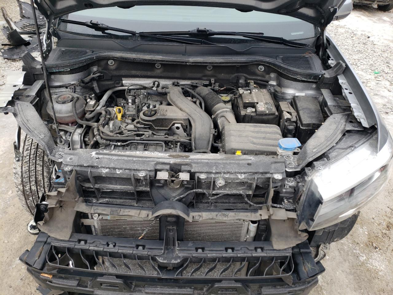 2022 VOLKSWAGEN TAOS SE VIN:3VVWX7B24NM041492