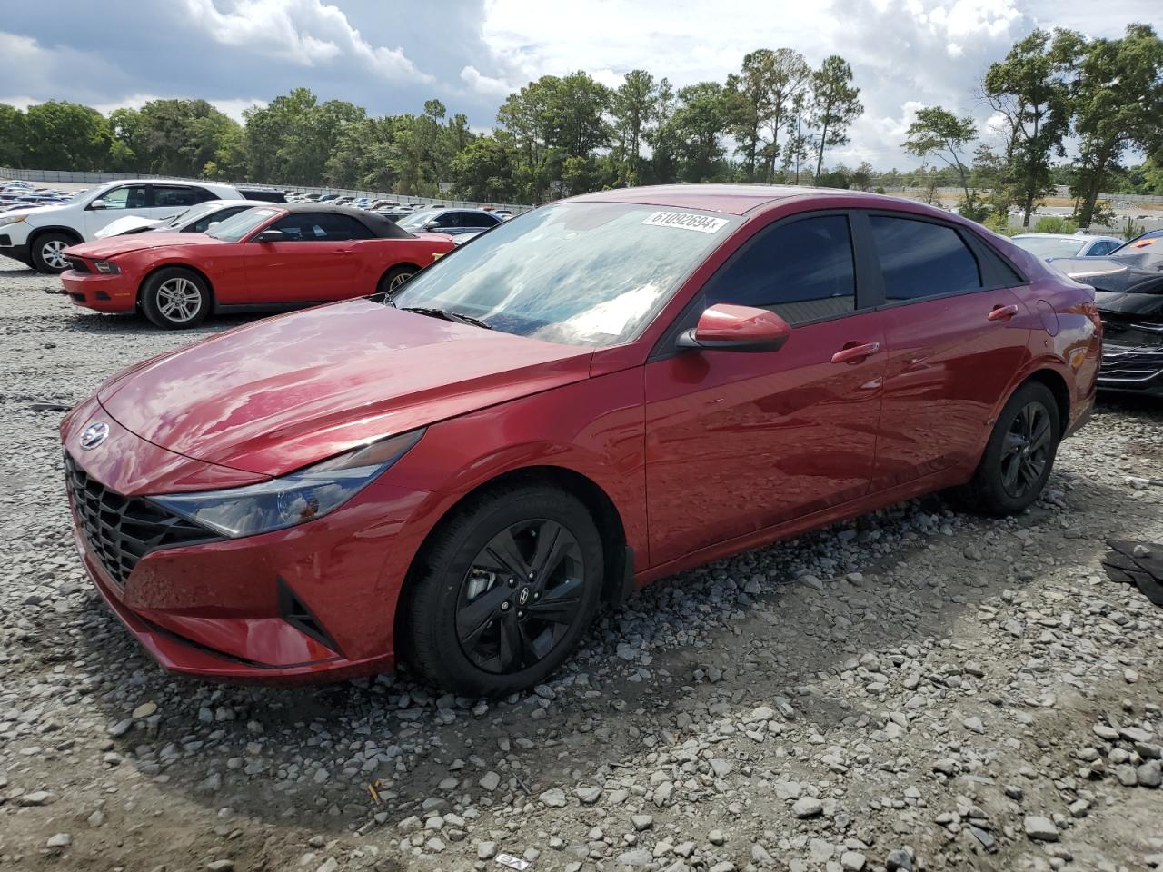 2023 HYUNDAI ELANTRA BLUE VIN:KMHLM4AJ9PU081854