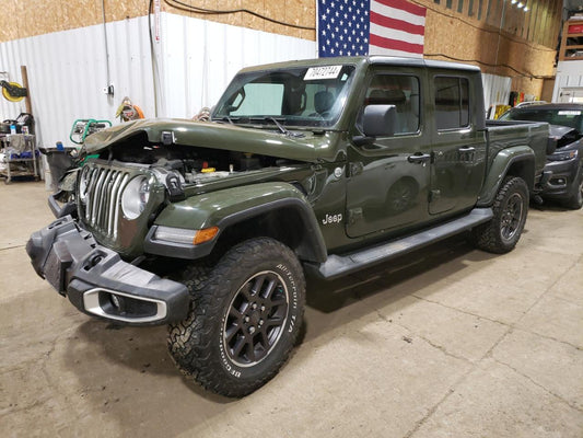 2022 JEEP GLADIATOR OVERLAND VIN:1C6HJTFG0NL144070