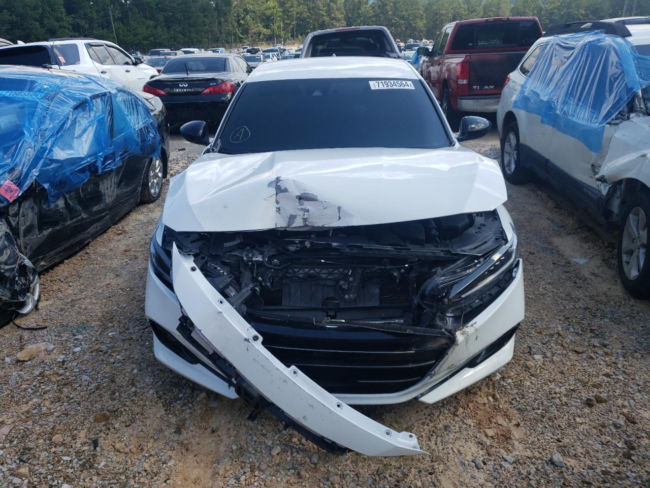 2022 HONDA ACCORD SPORT VIN:1HGCV1F37NA051794